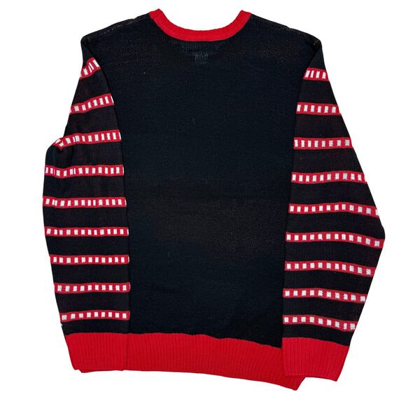 Disney Nightmare Before Christmas Knit Holiday Sweater Adult XL NWT - Picture 4 of 14